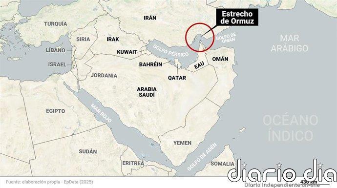 Irán crea un nuevo mecanismo para gestionar el tráfico marítimo a través del estrecho de Ormuz