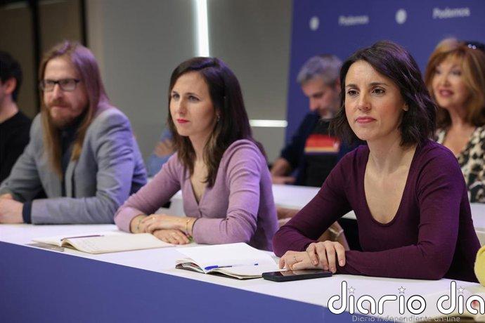 Irene Montero avisa que la izquierda tiene "mucho trabajo por hacer" tras el 17M y la victoria del PP