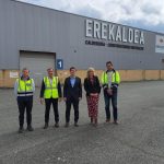Irujo visita la planta de Erekaldea en Orkoien y destaca la capacidad industrial y exportadora del grupo Wisco