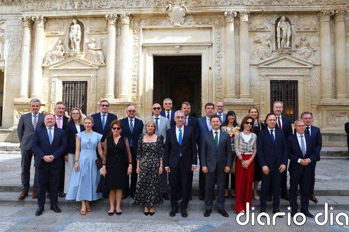Jerez (Cádiz) recibe a embajadores de la UE en un encuentro institucional impulsado por la Presidencia chipriota