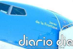 Jerez da nombre a un avión Boeing 737 de la touroperadora alemana TUI