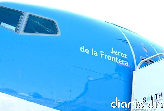 Jerez da nombre a un avión Boeing 737 de la touroperadora alemana TUI
