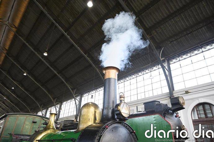 Jornada de puertas abiertas mañana en el Museo del Ferrocarril por el Día de los Museos con maquetas y trenes históricos