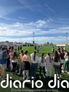 Jóvenes de Lopera (Jaén) participan en una jornada del programa Otium para promover el deporte y el ocio saludable