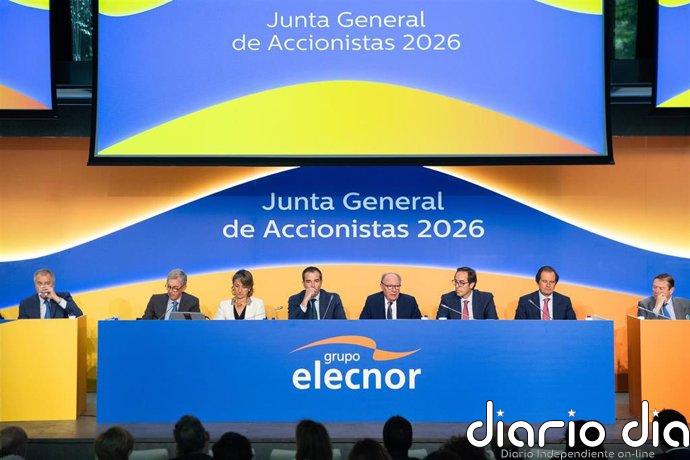 Junta de Elecnor aprueba un dividendo de 0,417 euros y los nombramientos de Morenés y Prado como dominicales