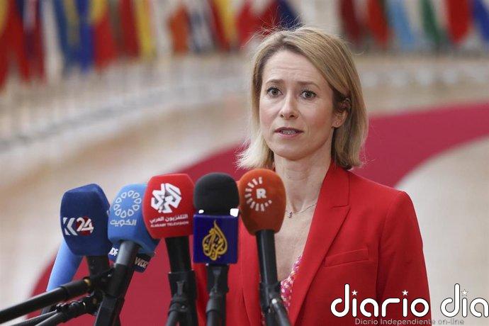 Kallas rechaza al excanciller alemán Schroeder como mediador para la guerra en Ucrania