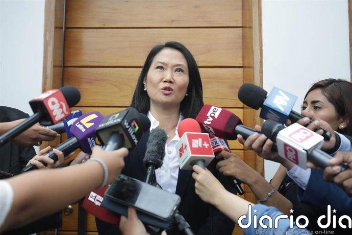 Keiko Fujimori asegura que si logra la Presidencia de Perú "será solo por cinco años"