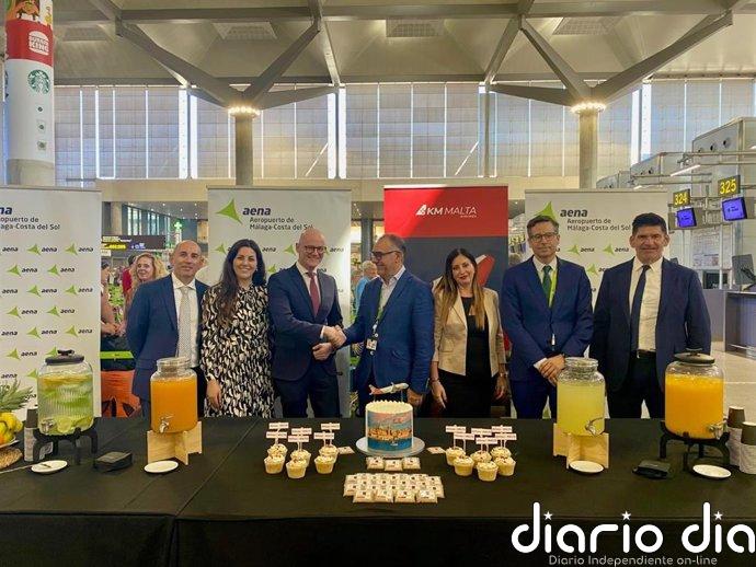 KM Malta Airlines inicia la nueva ruta entre Malta y Málaga con vuelos directos dos veces por semana