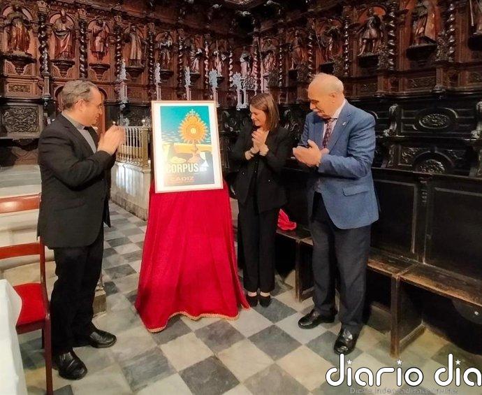 La Catedral de Cádiz presenta el cartel del Corpus 2026, con la Custodia del Millón como eje central