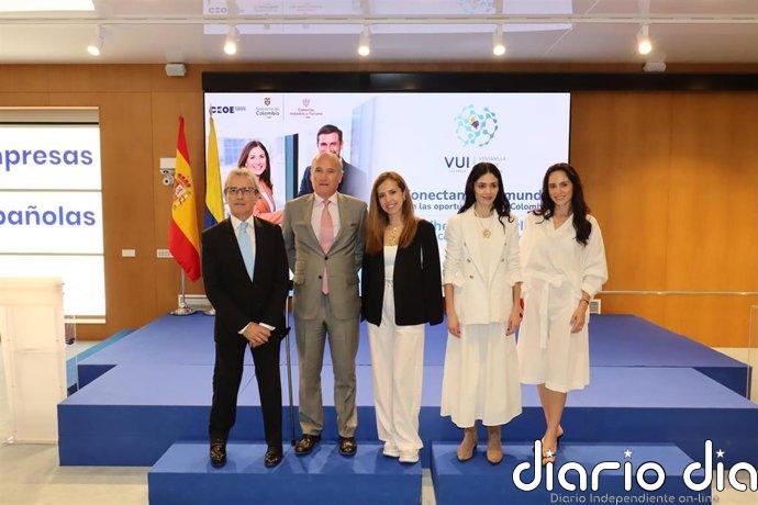 La CEOE y las autoridades colombianas presentan la Ventanilla Única de Inversión ante empresarios españoles