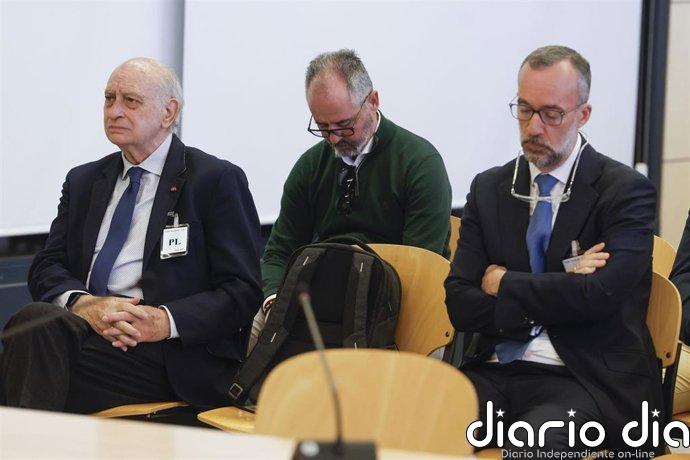 La cúpula de Interior de Rajoy niega cualquier orden de espiar a Bárcenas en las primeras declaraciones de acusados
