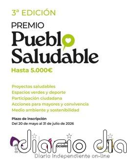 La Diputación de Soria convoca el III Certamen 'Pueblo Saludable' 2026 con dos categorías premiadas con 5.000 euros