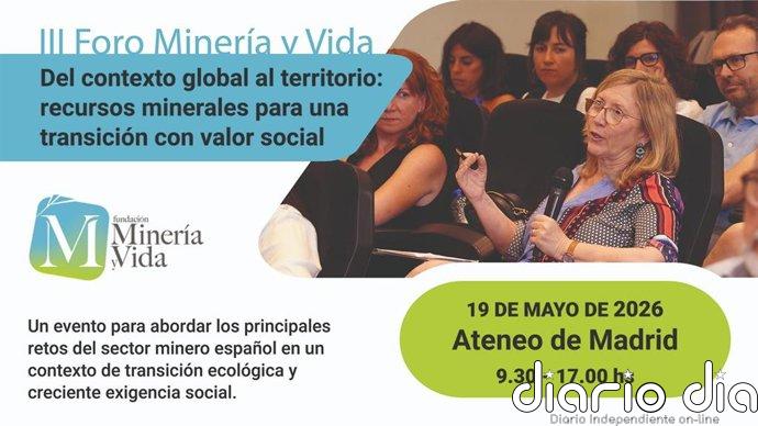 La Fundación Minería y Vida organiza su tercer foro para debatir con expertos el papel de la industria extractiva