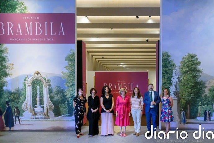 La Galería de las Colecciones Reales inaugura la exposición del paisajista Fernando Branbila sobre los Sitios Reales