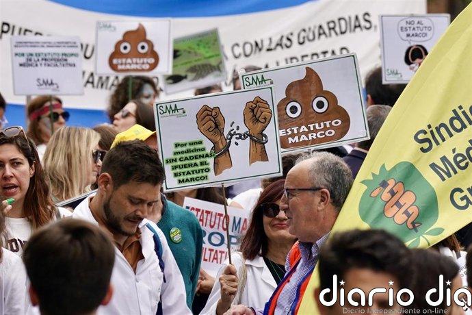 La huelga médica encara el tercer día con un seguimiento de 19,20% y tras acumular otros más de 87.000 actos suspendidos
