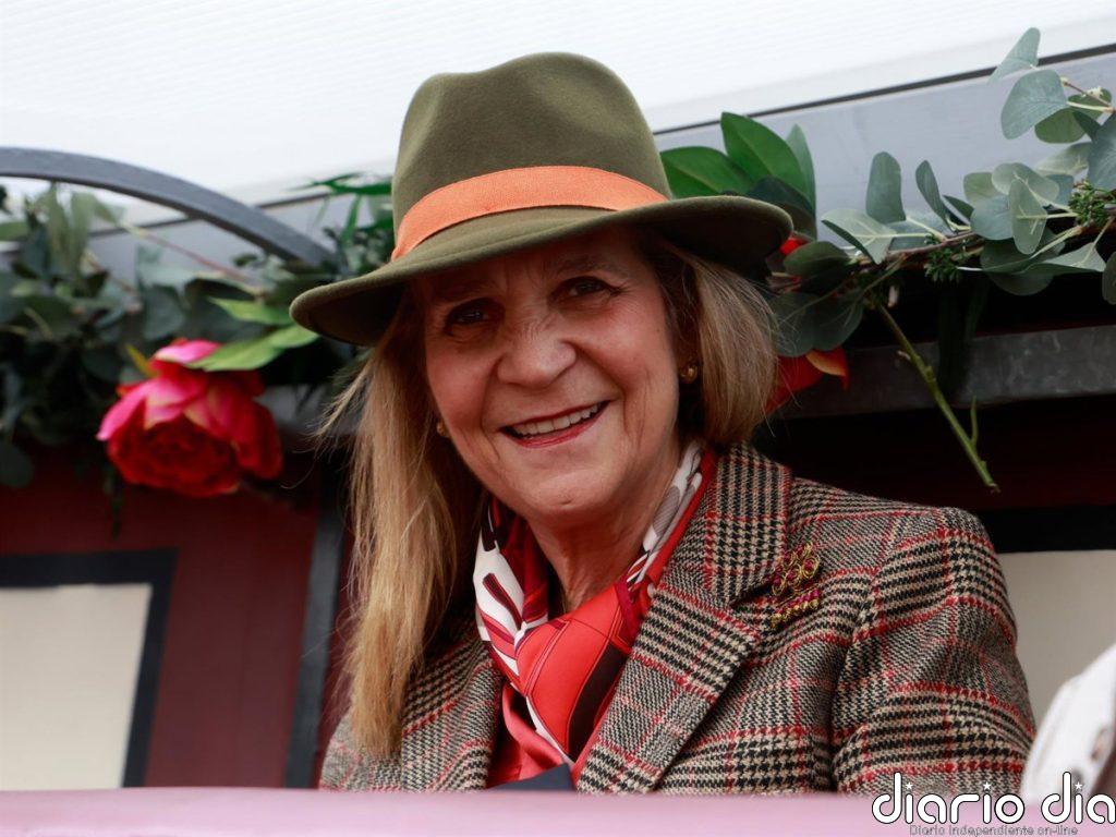 La infanta Elena no se pierde la Goyesca en el Día de la Comunidad de Madrid
