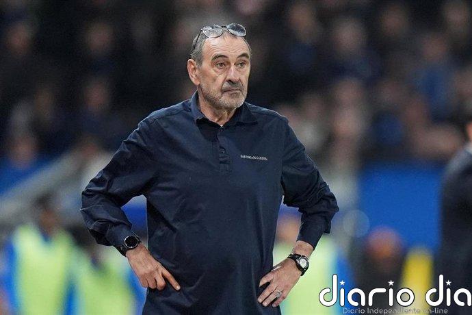 La Lazio rescinde el contrato de su entrenador Maurizio Sarri