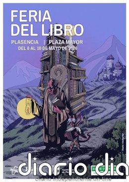 La literatura llena esta semana la Plaza Mayor de Plasencia por la Feria del Libro, que se celebra del 6 al 10 de mayo