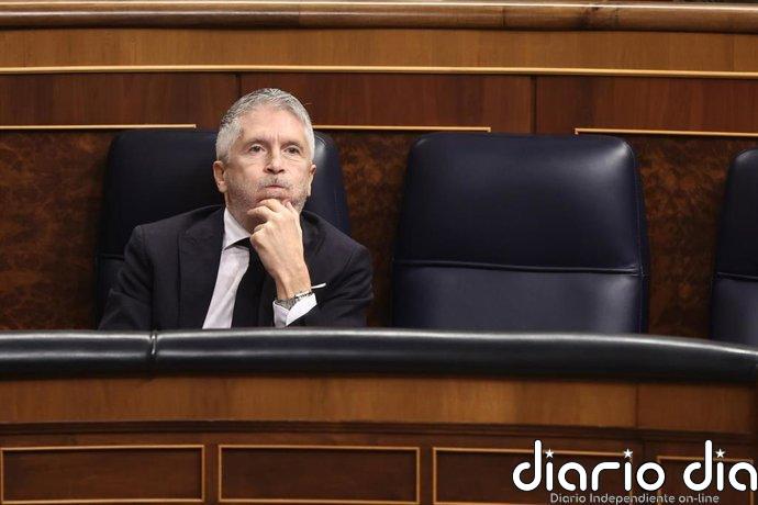 La oposición examina a Marlaska en el Congreso tras la muerte de dos guardias civiles en Huelva