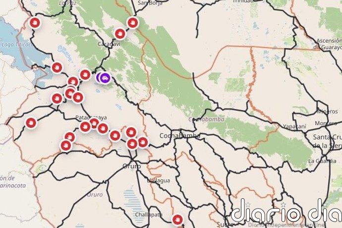 La Paz continúa bloqueada pese a las intensas operaciones de las fuerzas de seguridad bolivianas