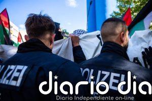 La Policía de Berlín detiene a 15 personas en una manifestación propalestina que conmemoraba el Día de la Nakba
