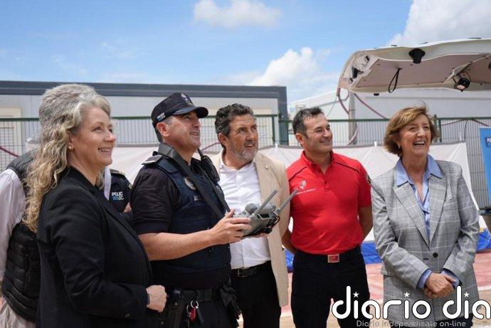 La Policía Local de Calvià pone en marcha su nueva Unidad de Drones de cara al inicio de la temporada turística