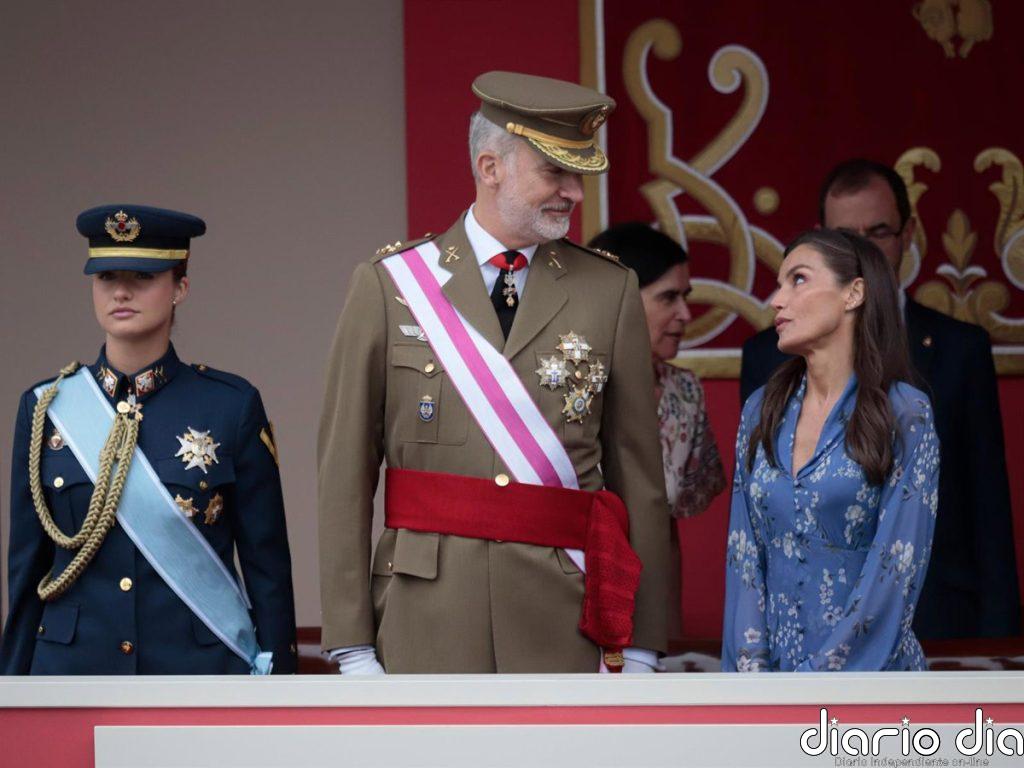 La princesa Leonor, gran protagonista del Día de las Fuerzas Armadas en Vigo en su primera vez en el desfile