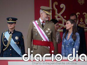 La princesa Leonor, gran protagonista del Día de las Fuerzas Armadas en Vigo en su primera vez en el desfile