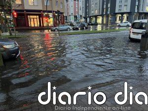 La tromba de agua de anoche en Santander deja más de 20 litros por metro cuadrado en una hora