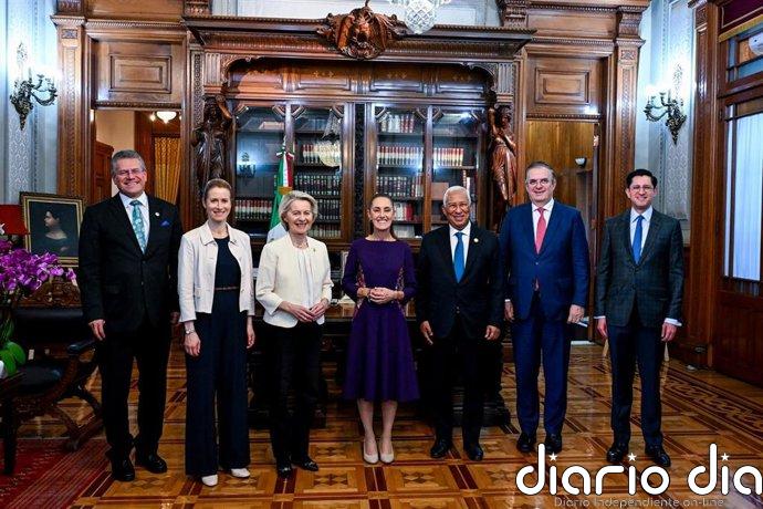 La UE y México estrechan su alianza comercial en una apuesta por el multilateralismo frente a las tensiones con Trump