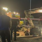 Laborioso rescate del cuerpo de un trabajador que falleció en Madrid tras quedar atrapado en una zanja