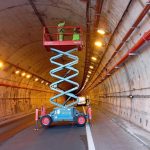 Las obras en el túnel de Fabares, en la A-64, obligan a cerrar el tubo en sentido Villaviciosa
