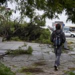 Las tormentas dejarán mañana chubascos fuertes y granizo en la mitad norte y pondrán en aviso a ocho comunidades