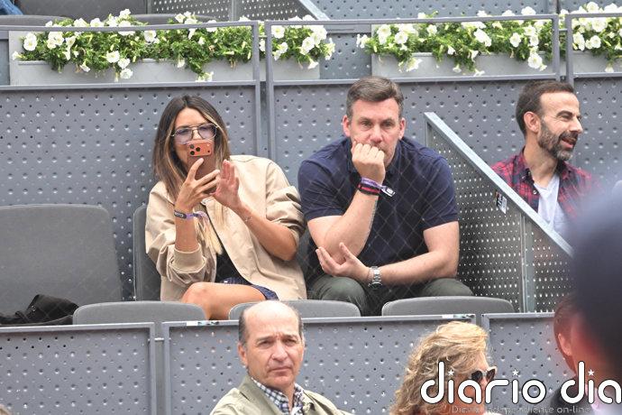 Laura Matamoros no se pierde el Mutua Madrid Open y se suma a la lista de famosas en la grada VIP
