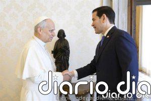 León XIV recibe a Marco Rubio en el Vaticano, tras las críticas de Trump al Papa