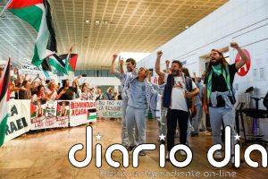 Llegan al Aeropuerto de Barcelona los activistas catalanes de la Global Sumud Flotilla