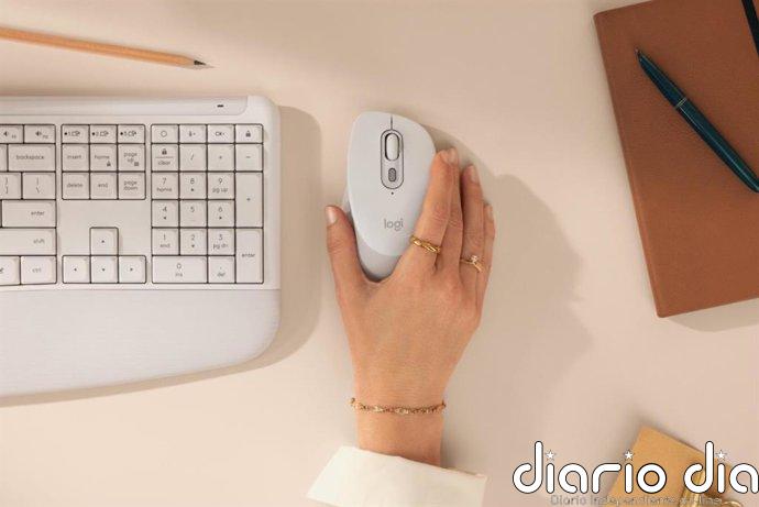 Logitech presenta un ratón y un teclado acolchados para facilitar su uso en las largas jornadas delante del ordenador