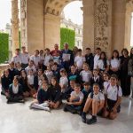 Los alumnos del colegio Ruíz Elías destacan mejoras en el Parque Estoril en un libro dirigido al Ayuntamiento de Sevilla