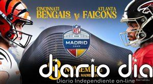 Los Bengals serán el rival de los Falcons el 8 de noviembre en el 2026 NFL Madrid Game