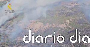 Los bomberos tratan de estabilizar el incendio que ha arrasado más de 250 hectáreas en Doñana