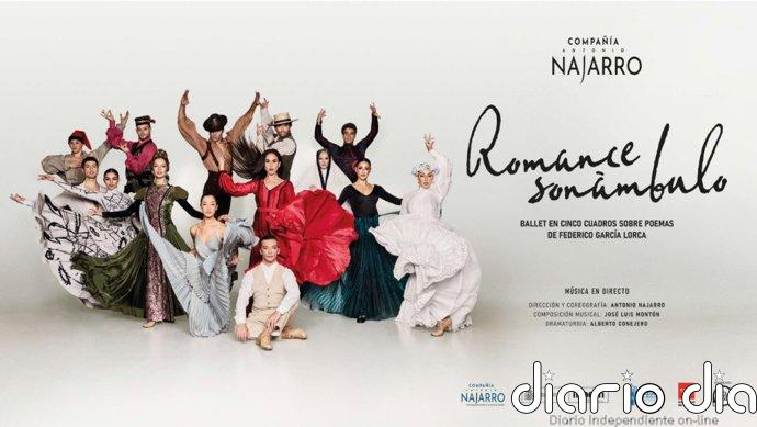Los poemas de Lorca se convierten en danza este jueves en el ballet 'Romance sonámbulo' que acogerá el Auditorio de León