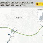 Los trabajos de mejora del firme complican el tráfico desde este lunes y durante tres semanas en la Z-40