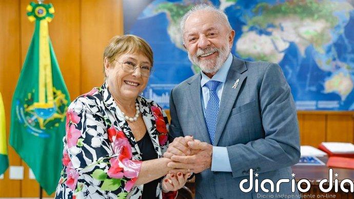 Lula reitera su respaldo a la expresidenta chilena Bachelet para la Secretaría General de la ONU