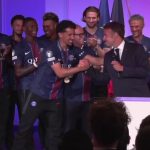 Macron abre las puertas del Elíseo al PSG tras proclamarse campeón de Europa
