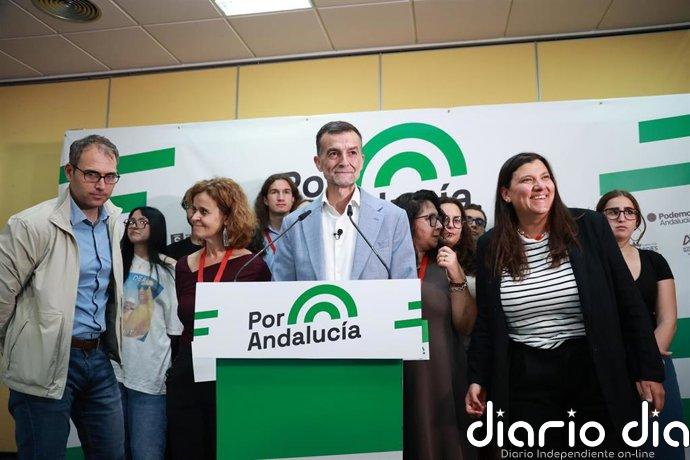 Maíllo lamenta un resultado que "no cumple" sus expectativas: "La derecha ha retrocedido, pero no hemos sumado"