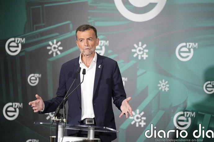 Maíllo reivindica a Por Andalucía como "izquierda confiable" frente a un Moreno "incómodo" en el debate de la RTVA