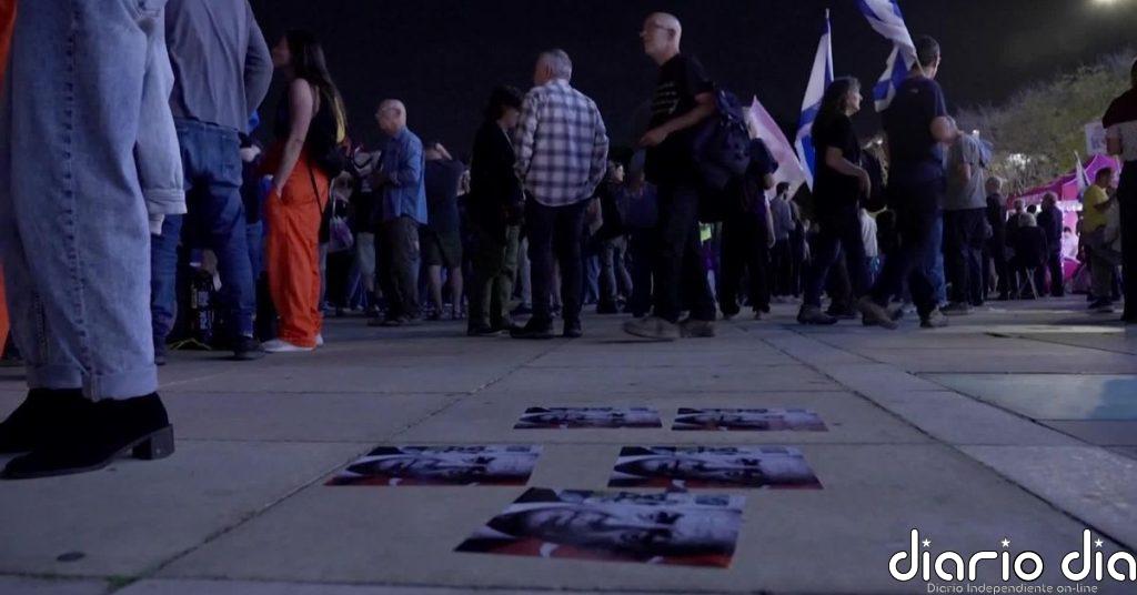 Manifestantes protestan contra Netanyahu en Tel Aviv y piden el fin de las guerras