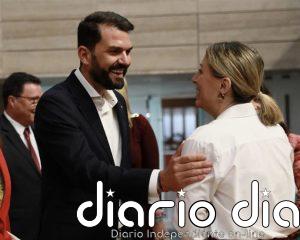 María Guardiola se reúne este martes con Sánchez Cotrina tras ser nombrado secretario general del PSOE extremeño