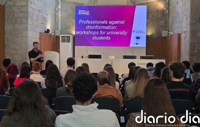 Más de 1.500 estudiantes catalanes hacen talleres contra la desinformación en universidades