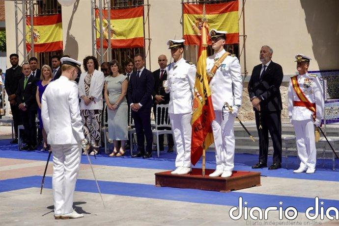 Más de 100 ciudadanos juran bandera en un histórico acto para Santomera organizado por la Armada y el Ayuntamiento